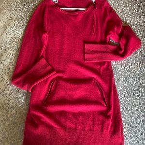 Cashmere sweater dress